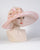 0762NWSP Newport, sisal crown/sinamay brim, pale pink with peach