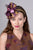 0847HB Headband, plum/gold