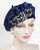 0885BEF Beret,  wool felt, navy