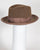 F0389 David, sueded finish felt, tobacco, 2 1/4" brim, Headsize 23 1/8"